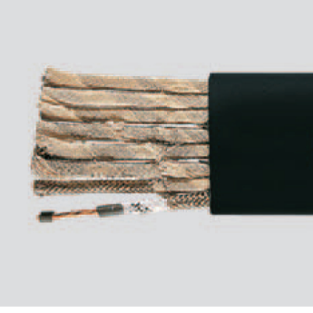 EMC-preferred type copper screened braiding special neoprene flat ribbon cable NEO-Flat-C