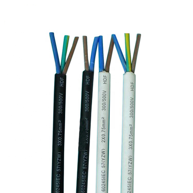 H05RN-F EPR Rubber Cable CPE 2X0.75mm 3G0.75mm 2X1mm 3G1mm