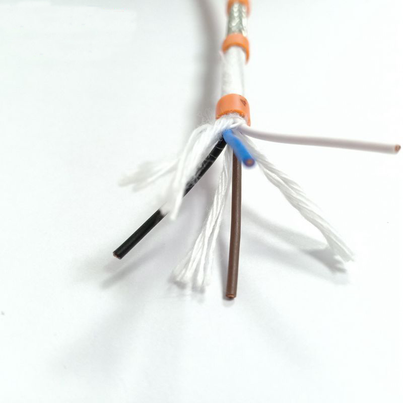 TPU Sheath PUR-HF-CY 4x0.5mm2 Shielded Wire High Flexible Drag Chain Cable