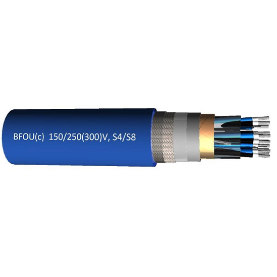 150/250V BFOU(c) S4/S8 Marine Cable