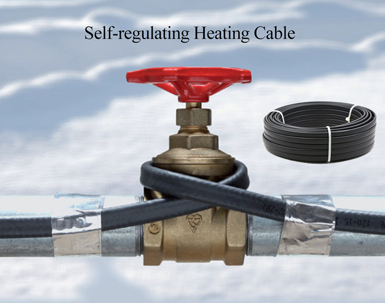defrost antifreeze self regulating heating cable